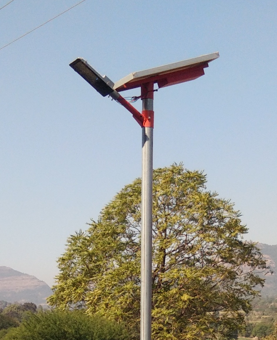 Solar Street Light System - 18Watt (LiFePO4 Battery Pack)